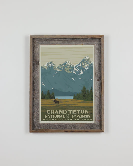 Grand Teton National Park Poster
