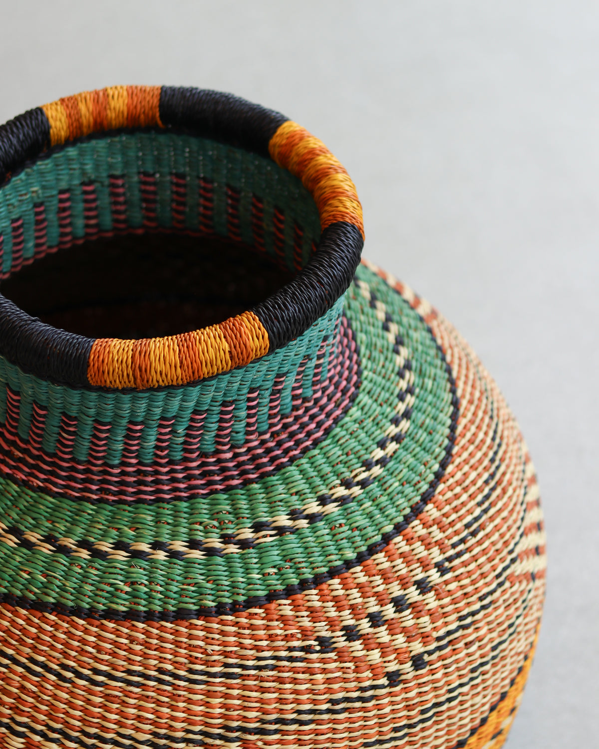 Multi Color Large Jemima Basket