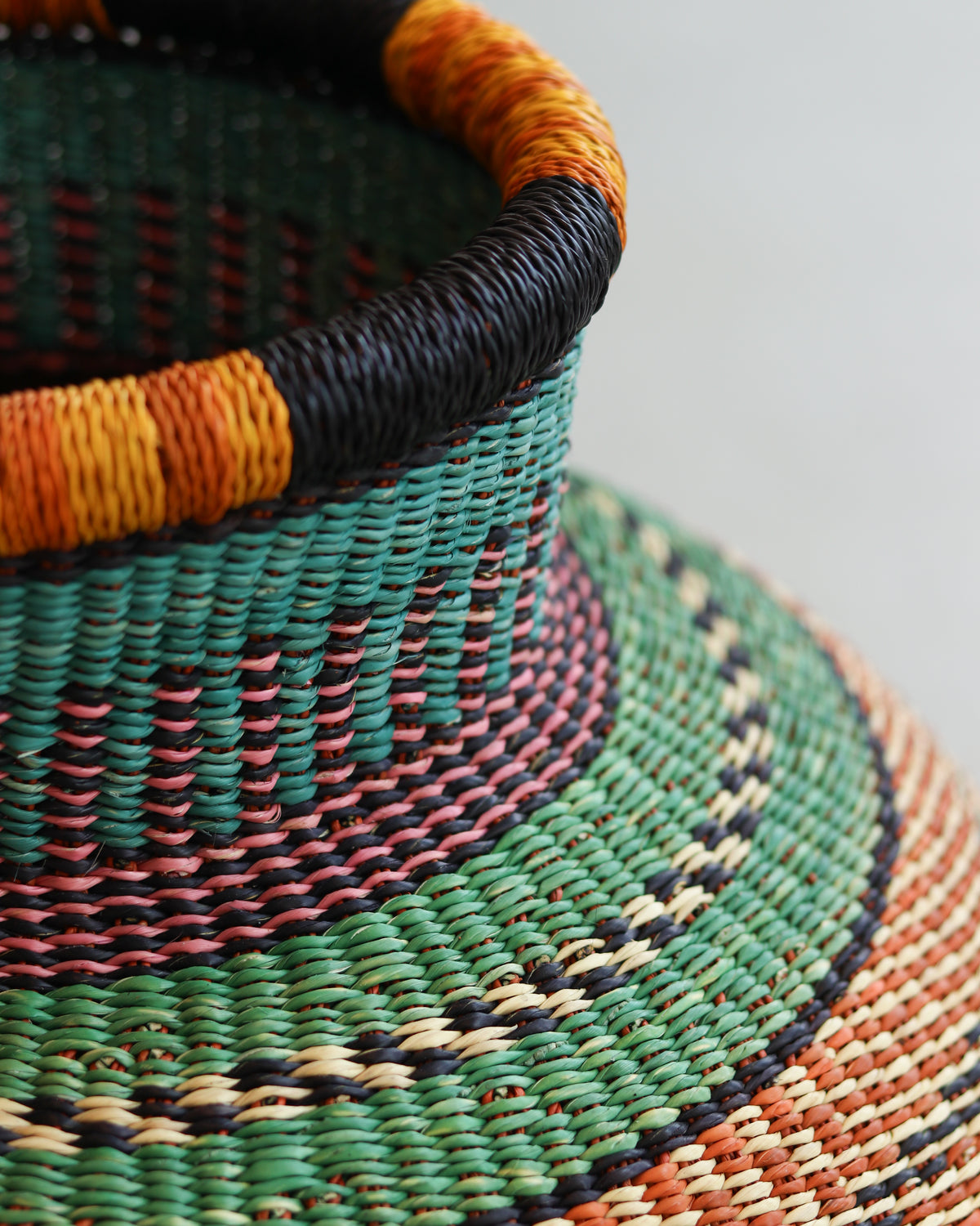Multi Color Large Jemima Basket