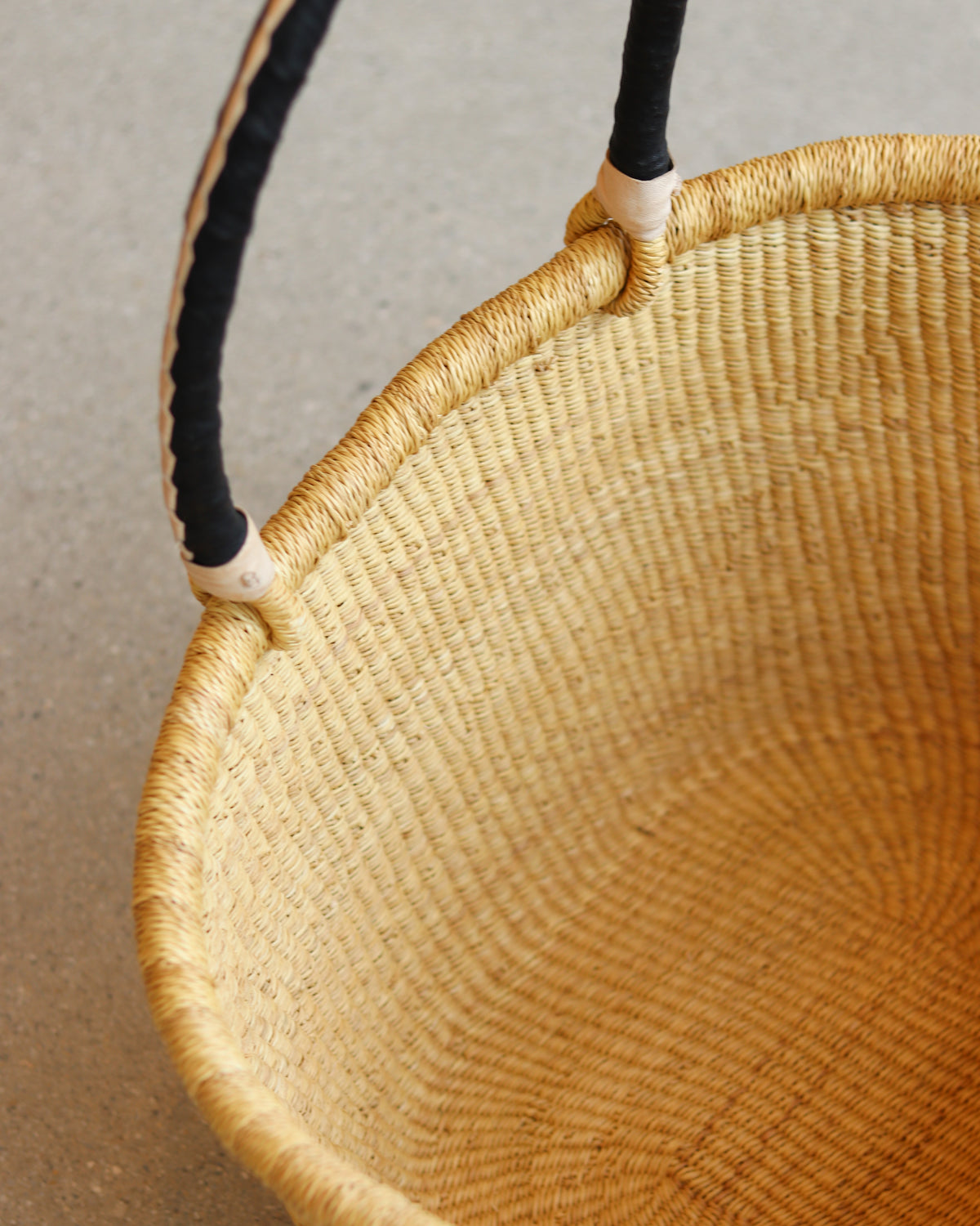 Natural Large Oval Basket