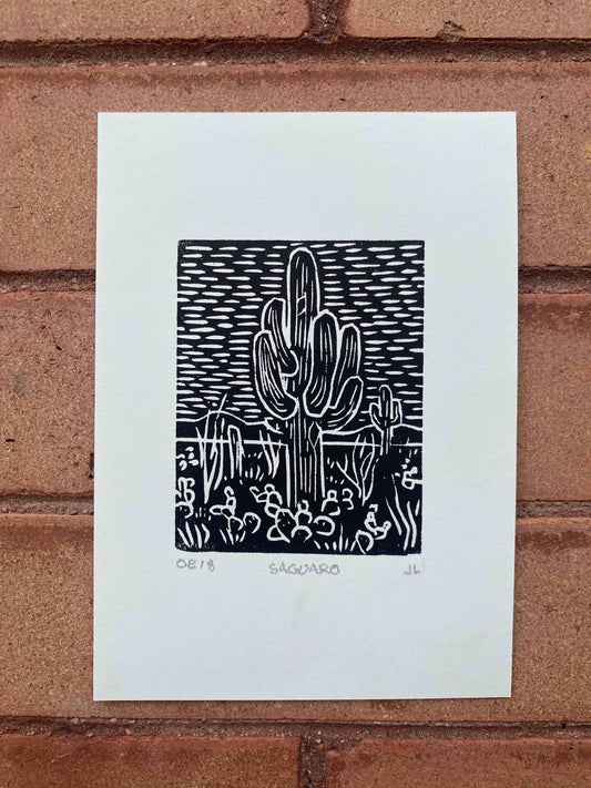 Woodblock Printmaking Class with Jeanette Lukens