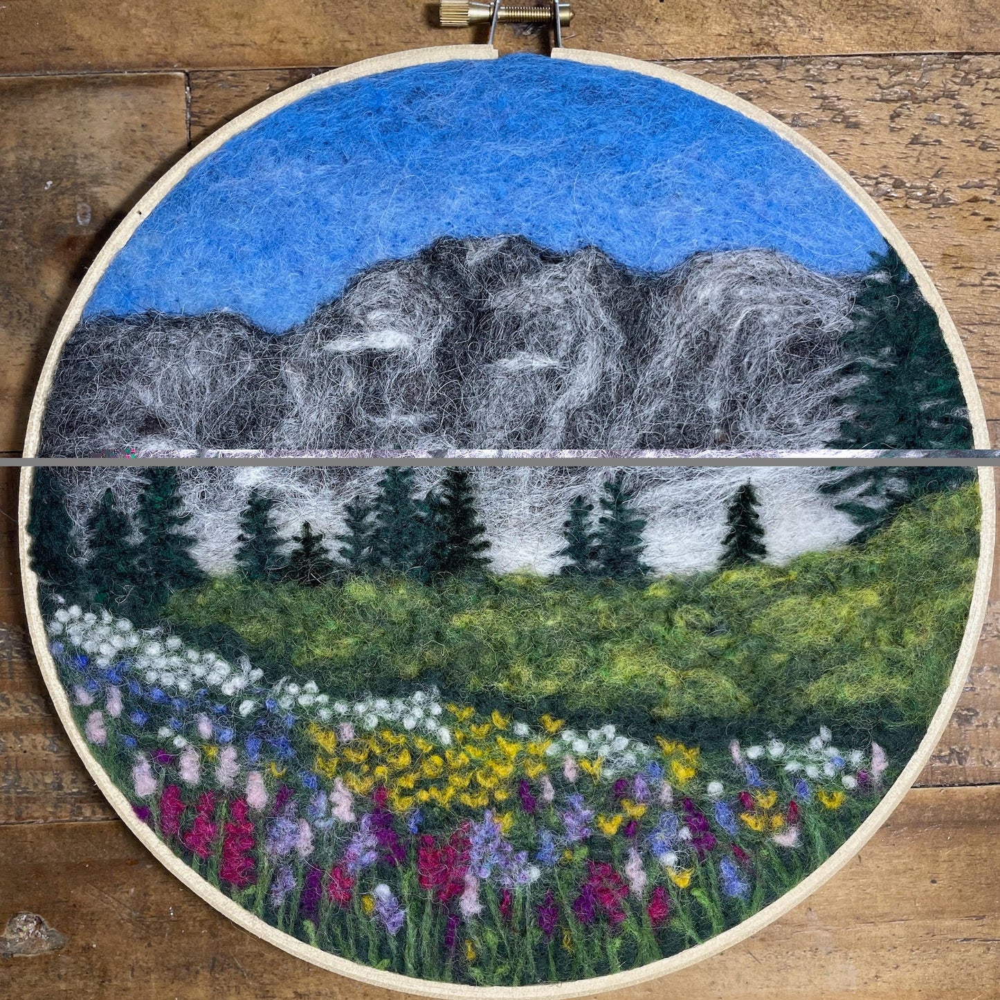 Needle Felting Wool Class with Mandy Begg